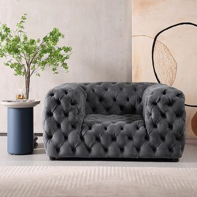 Solid Wood Legs Living Room Sofa Genuine Leather Sofa 3 Seater Dark Green