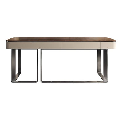 Study Room Solid Wood Writing Desk Office Wood Writing Desk With Drawers