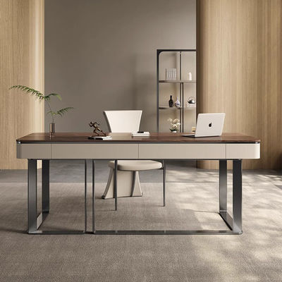 Study Room Solid Wood Writing Desk Office Wood Writing Desk With Drawers