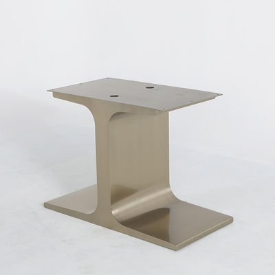 Matte Rectangle Metal Dining Table Champagne Gold Marble Dining Room Table