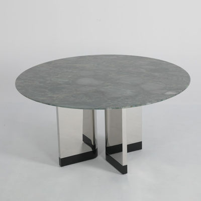 Mirrored Marble And Iron Dining Table Round Marble Table With Gold Base