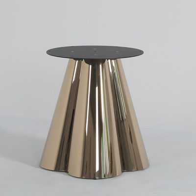 Round Marble Metal Dining Table Stainless Marble Table Gold Legs