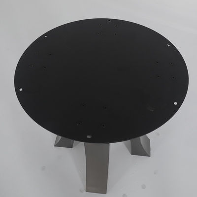 Round Luxury Marble Dining Table Stainless Steel Solid Marble Dining Table