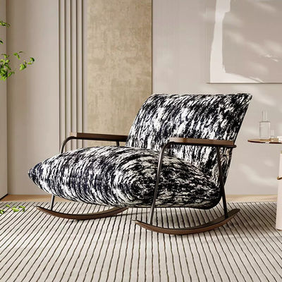 Wood Metal Velvet Upholstered Dining Chairs Fabric Accent Chair Velvet