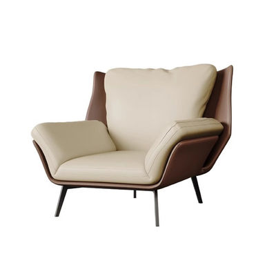 Solid Wooden Frame Velvet Fabric Chair Modern Beige Velvet Dining Chairs
