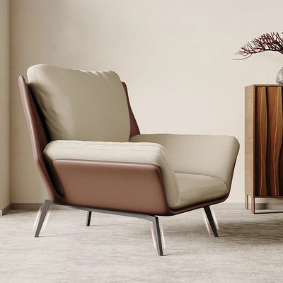 Solid Wooden Frame Velvet Fabric Chair Modern Beige Velvet Dining Chairs