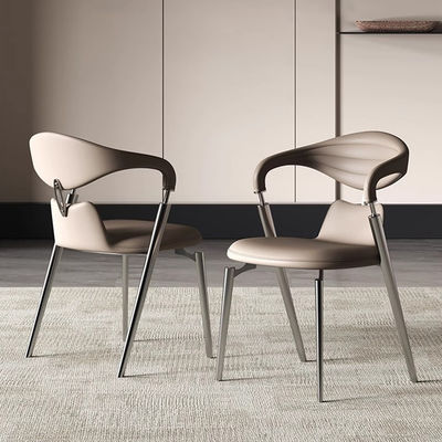 Leather Upholstery Dining Chairs With Metal Legs Upholster Dining Chairs