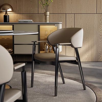 Customized Upholstered Dining Table Chairs Bright Gold Stacking Banquet Chairs