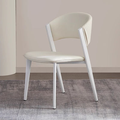 Beige Off White Commercial Banquet Chairs Upholstered Parsons Dining Chairs