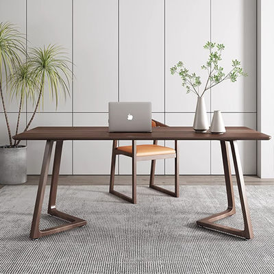 Oak Solid Wood Office Furniture Solid Wooden Desks For Home Office