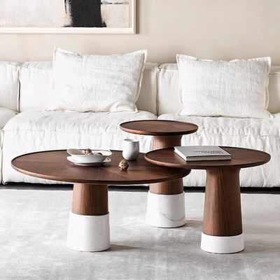 Oak Veneer Coffee Table Solid Wood Coffee Table For Living Room Hotel