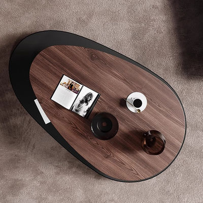 Oak Dark Wood Oval Coffee Table Oval Wood Coffee Table With Storage