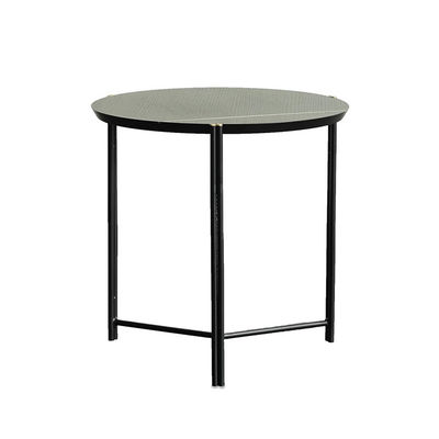 Black Oak Top Coffee Table Satin Finish Contemporary Coffee Table With Metal Legs