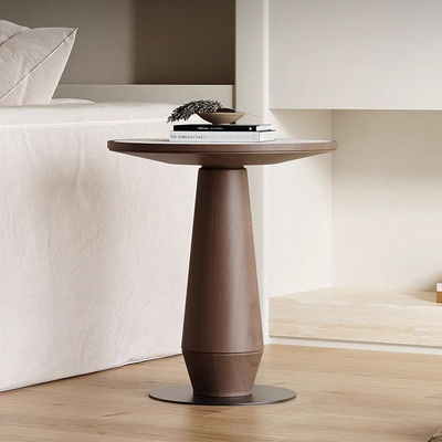 Oak Metal Marble End Tables Veneer Metal Side Table With Marble Top