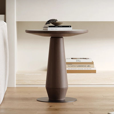 Oak Metal Marble End Tables Veneer Metal Side Table With Marble Top