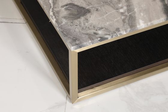 Customizable Colour Stainless Steel Coffee Table for Home Decor