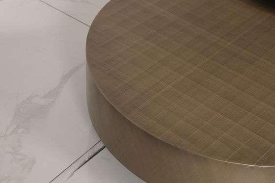 Modern Coffee Table Luxurious Assembled Glass And Metal Furniture for Home Decor