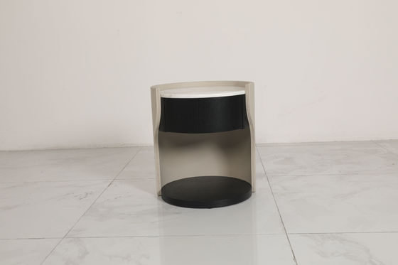 Marble Top Wood Base End Table Customized For Your Business
