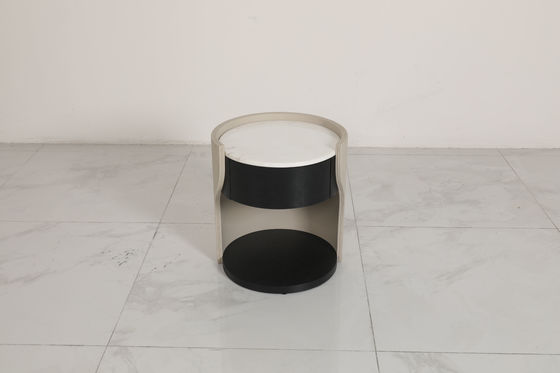 Marble Top Wood Base End Table Customized For Your Business