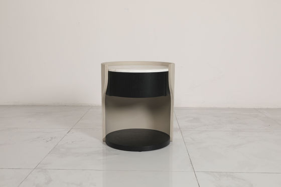 Marble Top Wood Base End Table Customized For Your Business