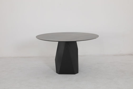 Versatile Solid Wood Base Indoor Dining Table With Customizable Color Options