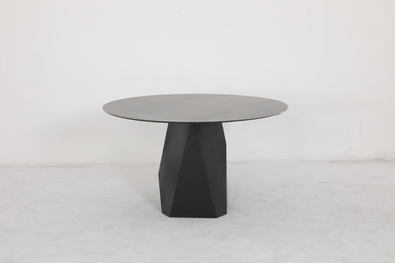 Versatile Solid Wood Base Indoor Dining Table With Customizable Color Options