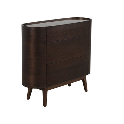Modern Customized Cabinet Console Table With Natural Mable Tops Drawers Cupboard