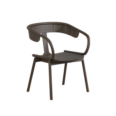 Sleek Brown Oak Banquet Chairs White Unfolding For Hotels