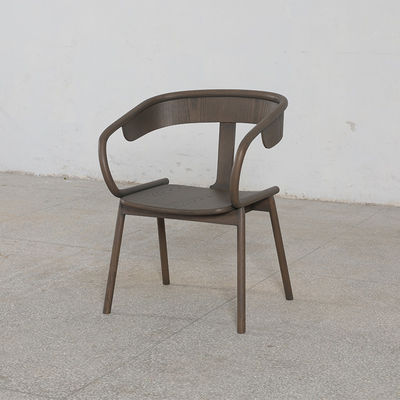 Sleek Brown Oak Banquet Chairs White Unfolding For Hotels