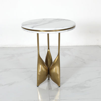 Dia 500*550mm Ss Side Table Satin Finish In Living Room