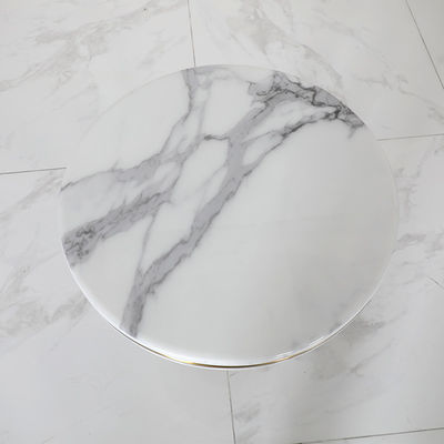 Dia 500*550mm Ss Side Table Satin Finish In Living Room